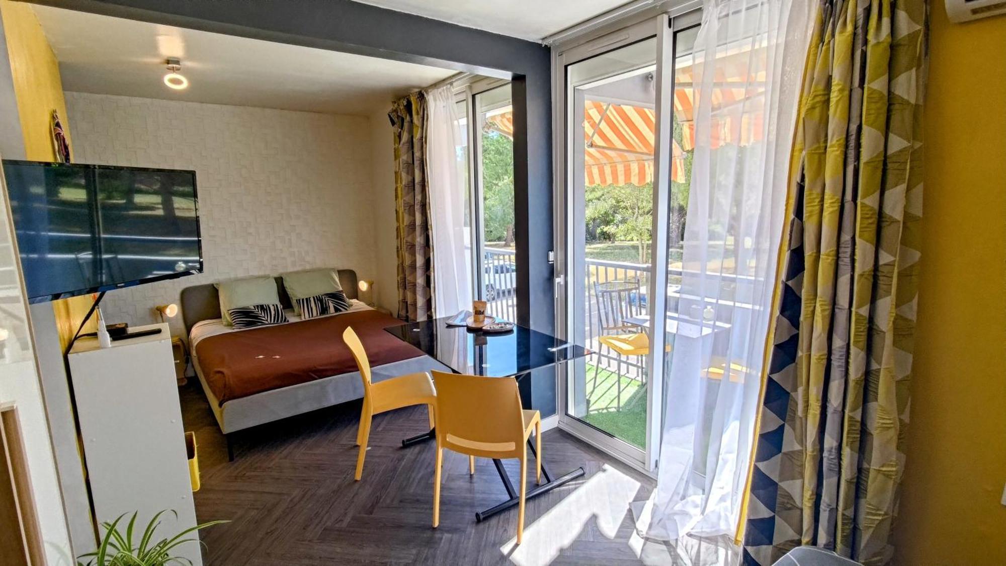 Studio Soleil Et Verdure - Montpellier Celleneuve Exterior foto