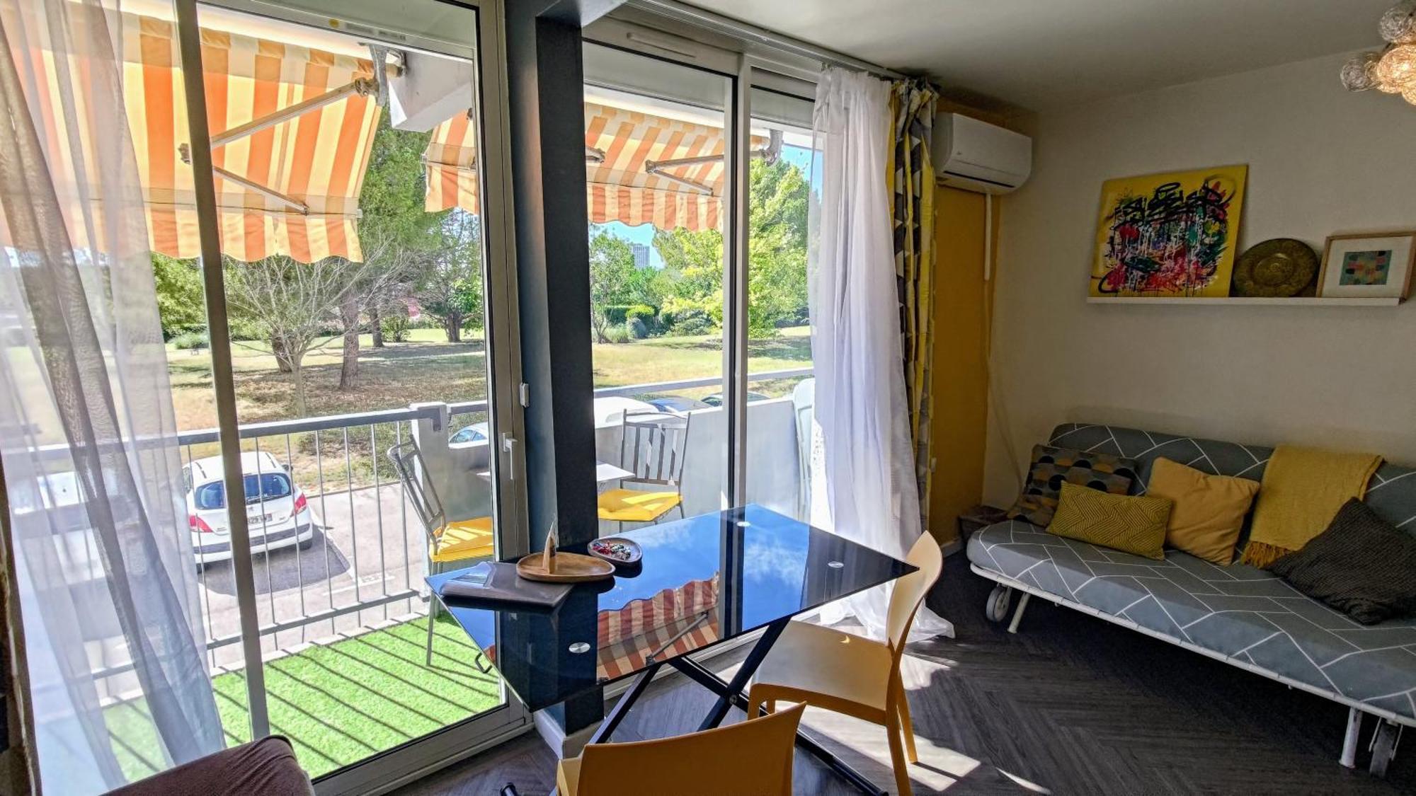 Studio Soleil Et Verdure - Montpellier Celleneuve Exterior foto